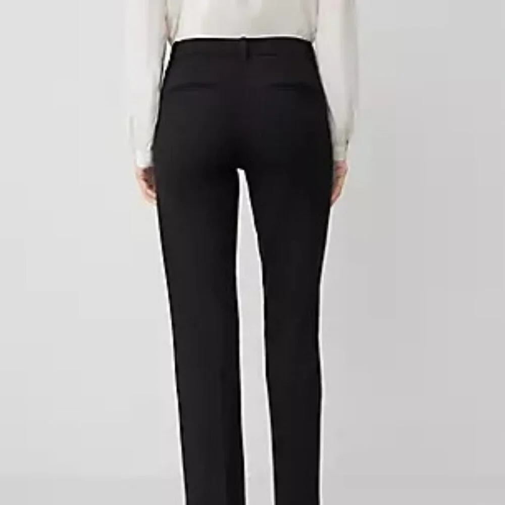 Ann Taylor / Loft Curvy Fit Black Slacks - Picture 2 of 5